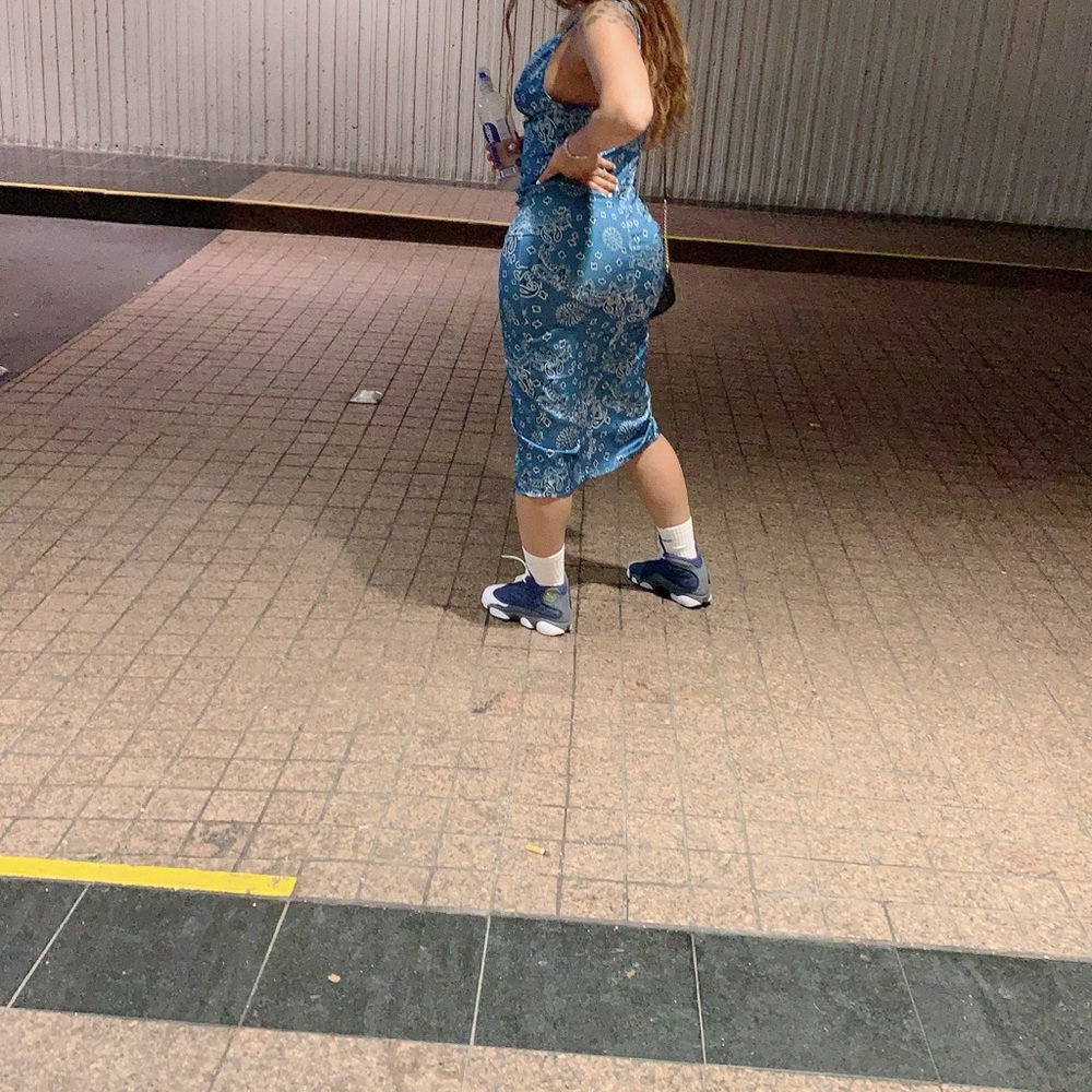 Silk dress